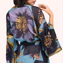 Load image into Gallery viewer, Hellebore Long Kimono Gown
