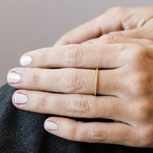 Load image into Gallery viewer, Half Pave White CZ Ring