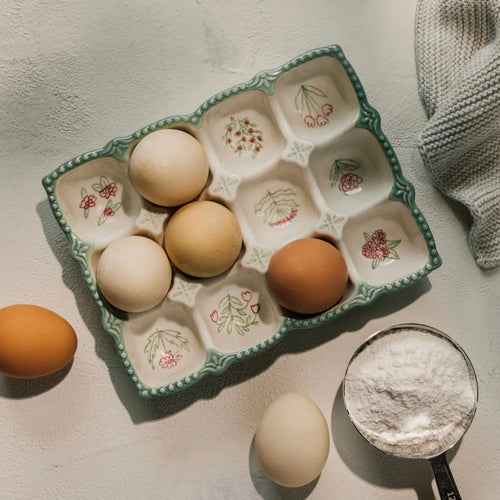 Camellia Floral Egg Holder