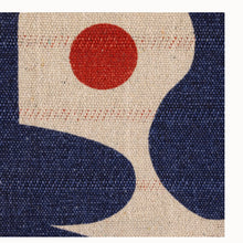 Load image into Gallery viewer, Navy Woven Throw