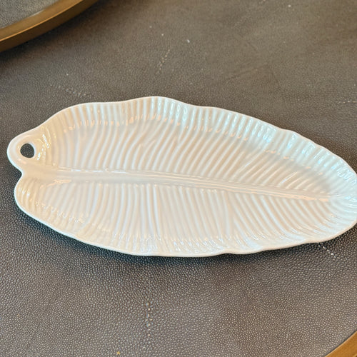 Leaflet Serving Platter