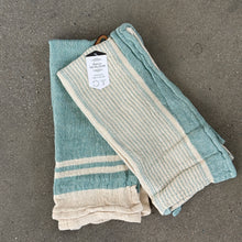 Load image into Gallery viewer, Linea Lagoon Woven Dishtowels Set