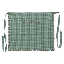 Load image into Gallery viewer, Cotton Scalloped Half Apron