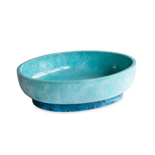 Load image into Gallery viewer, Turquoise Resin￼Rio Large Oval Bowl