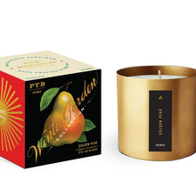 Load image into Gallery viewer, Winter Garden Golden Pear Candle