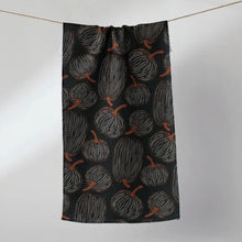 Load image into Gallery viewer, Pinstripe Patch Geometry Bar Towel