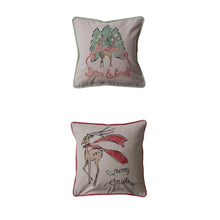 Load image into Gallery viewer, Holiday Chambray Pillow