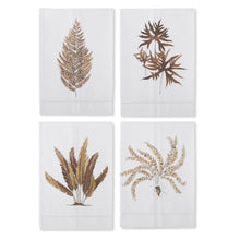 Load image into Gallery viewer, Hand-painted Fern Cotton Guest Towel | Four Styles