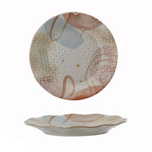 Load image into Gallery viewer, Abstract Printed Stoneware Plate| Two Styles
