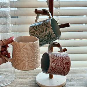 Berryvine Stonware Mug | Three Styles available at Bench Home