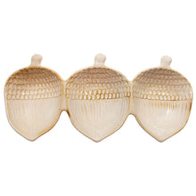 Load image into Gallery viewer, Acorn Three Section Dish