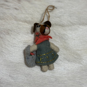 Felt Animal Ornament | Four Styles available at Bench Home