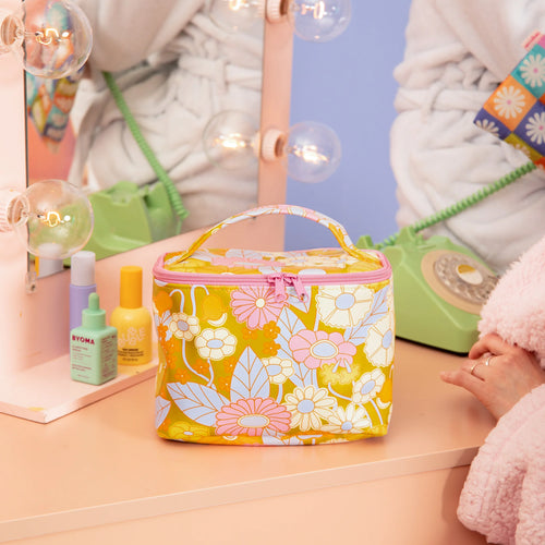 Floral Toiletry Bag