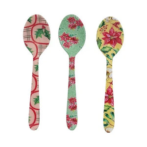 Holiday Enameled Spoons available at Bench Home