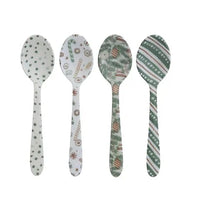 Load image into Gallery viewer, Holiday Enameled Spoons