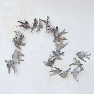 Metal Birds Garland available at Bench Home