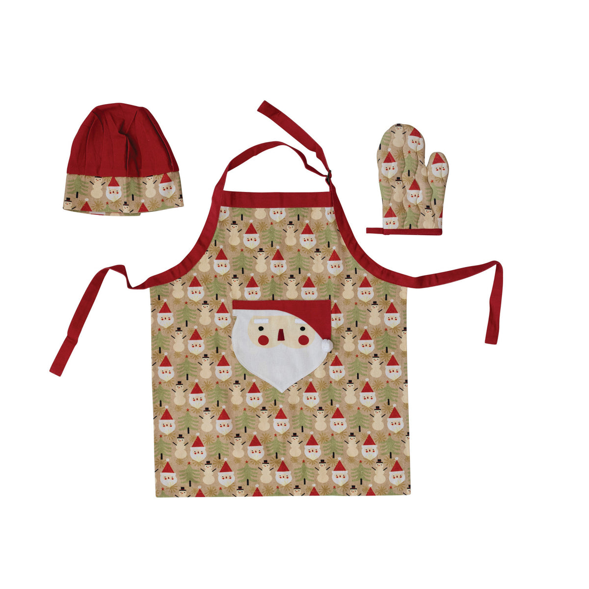 Child Santa Apron Set – Bench Home
