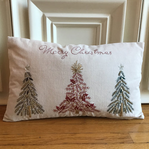 Christmas Tree Lumbar Pillow