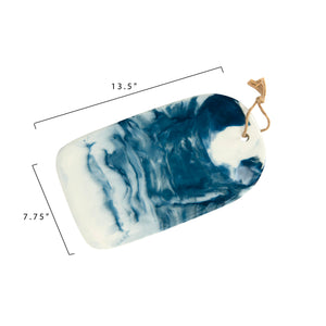 Blue Marbled Cheese Platter available at Bench Home
