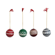 Load image into Gallery viewer, Paper Mache Ornaments | 4 Styles