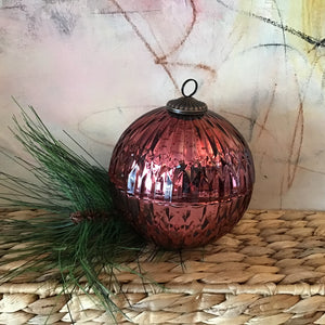 Glass Ornament Candles | 2 Styles available at Bench Home