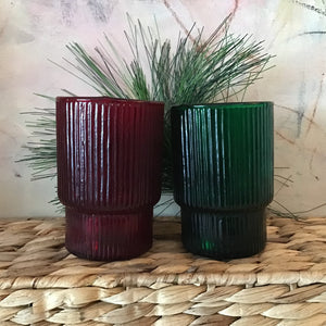 Ribbed Drinking Glasses | 2 Styles available at Bench Home