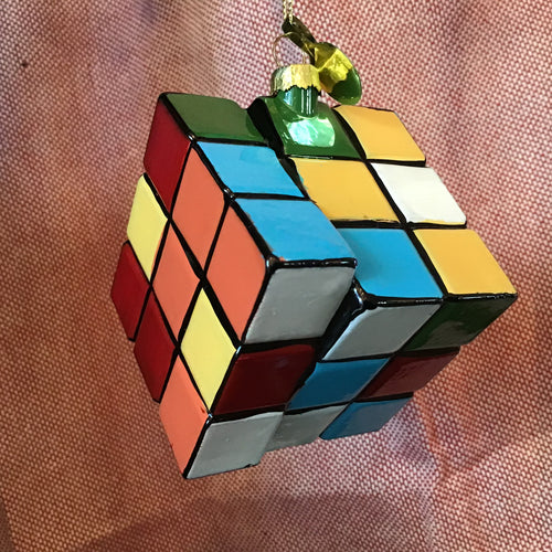 Rubix Cube Ornament