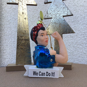 “We Can Do It” Ornament available at Bench Home