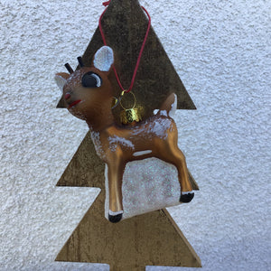 Rudolf & Friends Glass Ornaments | 4 Styles available at Bench Home