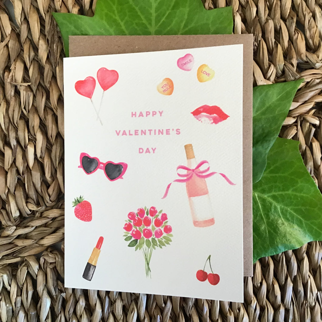 Gal’s Day Valentine’s Card