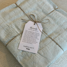 Load image into Gallery viewer, Light Blue Threads Slub Napkin Set