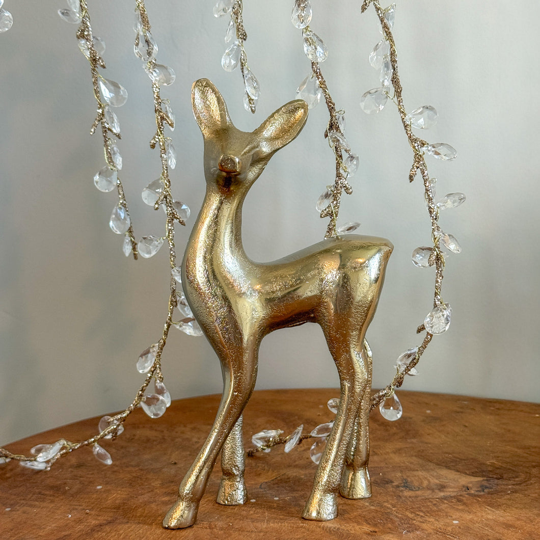Holiday Gold Reindeer