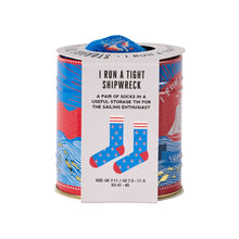 Load image into Gallery viewer, Sailing Socks in A Tin