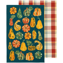 Load image into Gallery viewer, Harvest Gourds Dishtowels