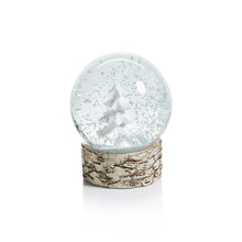 Load image into Gallery viewer, ZODAX Snow Globe on Birch with Tree Design | 2 Styles