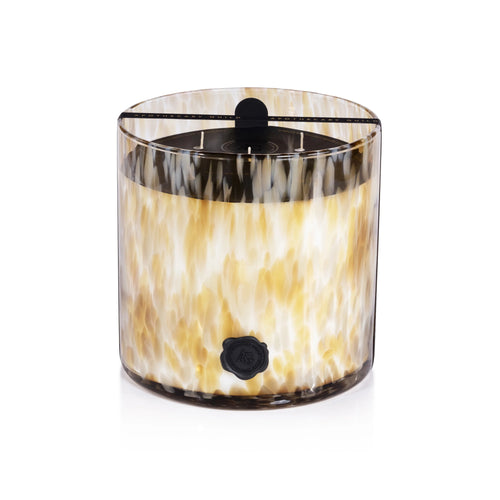 ZODAX Apothecary Guild Opal Glass Five-Wick Javanese Vetiver Candle Jar