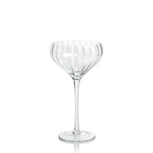Load image into Gallery viewer, ZODAX Madeleine Optic Glassware - Clear - Cocktail Glass