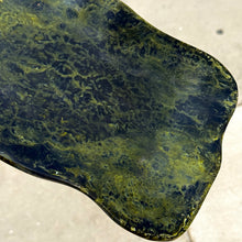 Load image into Gallery viewer, Green Resin Malachite Long Rectangular Tray