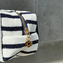 Load image into Gallery viewer, Terry Cloth Striped Cosmetic Case | Two Styles