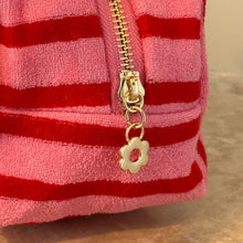 Load image into Gallery viewer, Terry Cloth Striped Cosmetic Case | Two Styles
