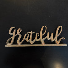 Load image into Gallery viewer, Tan Resin Woodgrain Tabletop Cutouts | Three Styles
