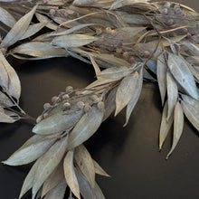 Load image into Gallery viewer, Tan Eucalyptus &amp; Rosehip Garland