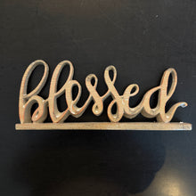 Load image into Gallery viewer, Tan Resin Woodgrain Tabletop Cutouts | Three Styles