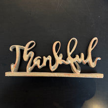 Load image into Gallery viewer, Tan Resin Woodgrain Tabletop Cutouts | Three Styles