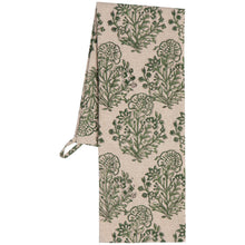 Load image into Gallery viewer, Viridian Block Print Dishtowel
