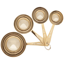Load image into Gallery viewer, Gold Measuring Cups