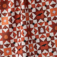 Load image into Gallery viewer, Quilt Work Geometry Tea Towel