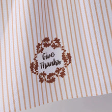 Load image into Gallery viewer, Give Thanks Geometry Tea Towel