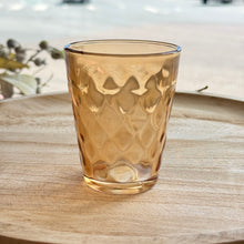 Load image into Gallery viewer, Tall Amber Tea Light Holder
