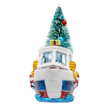 Load image into Gallery viewer, Merry Motorboat Ornament
